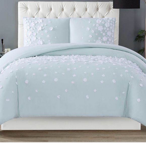 Christian Siriano Light Mint Green Duvet Cover